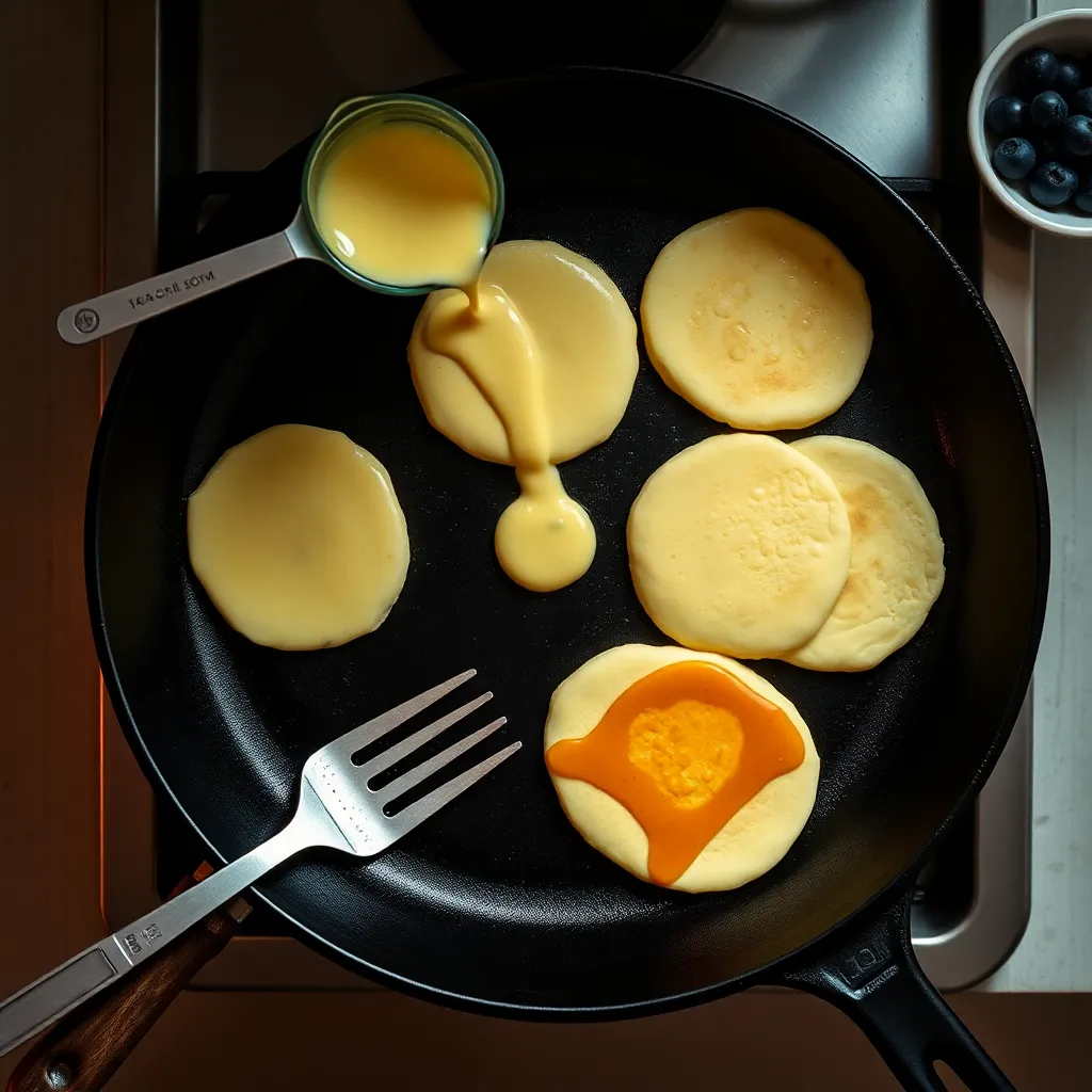 new york times pancake recipe - Pancake Recipe Step Image