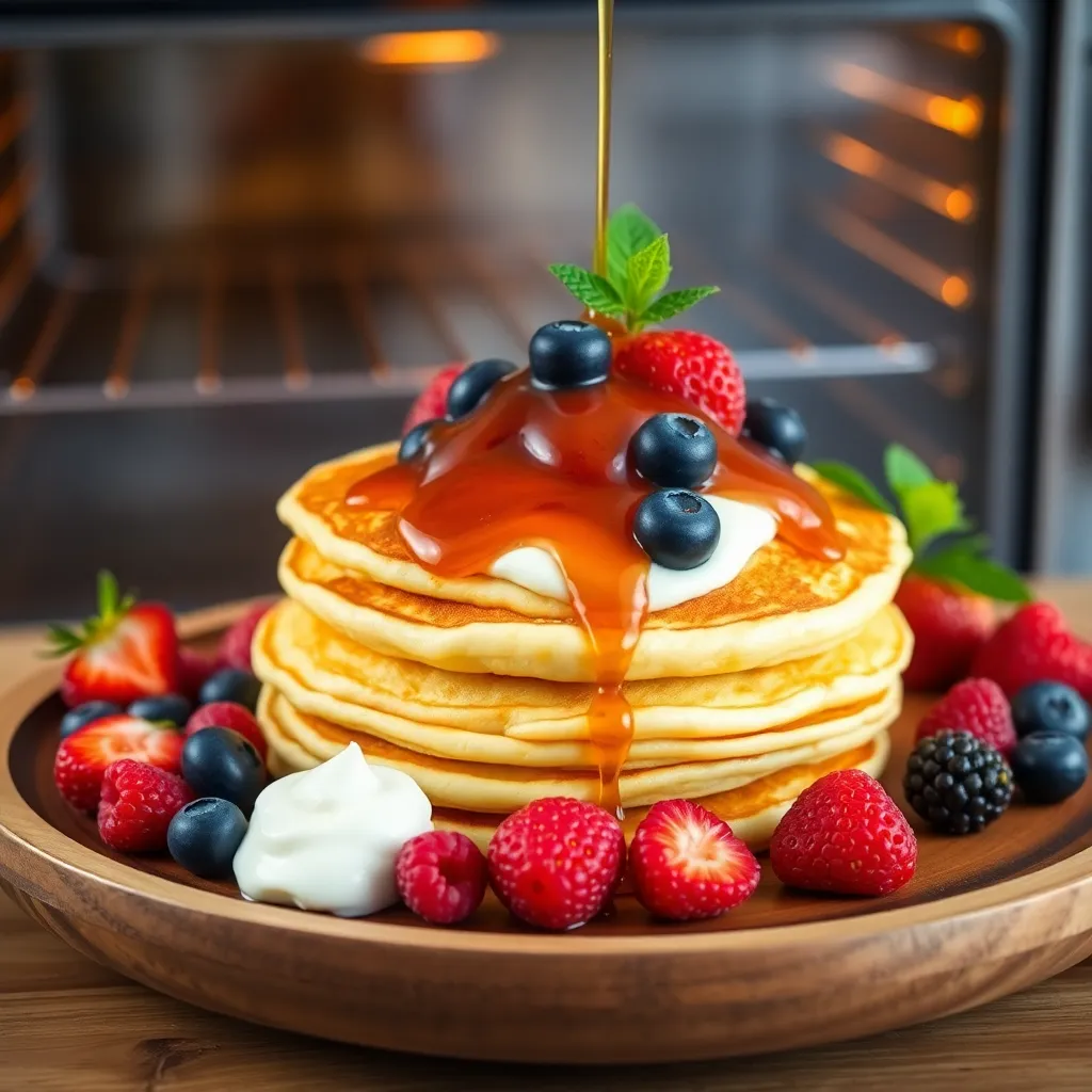 pancake recipe no butter - Pancake Recipe Step Image