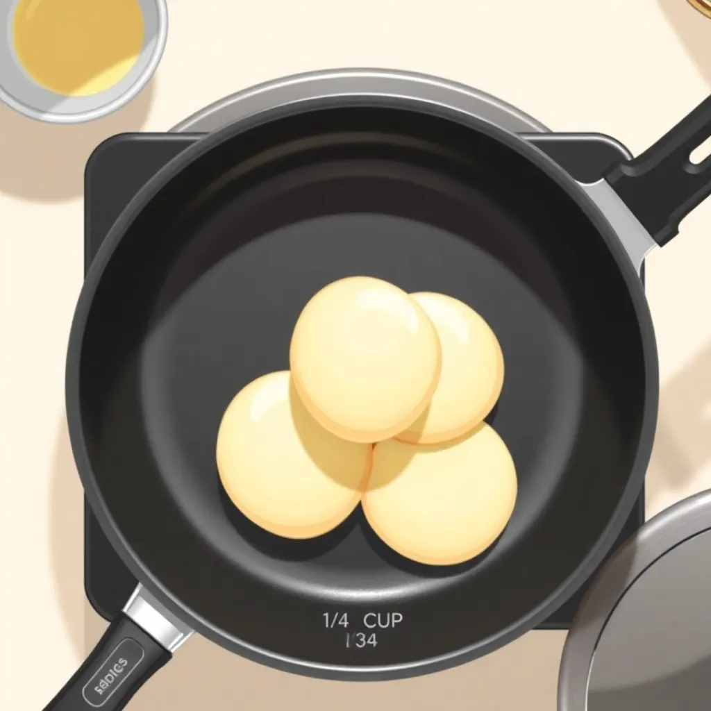 japanese pancakes recipe - Pancake Recipe Step Image