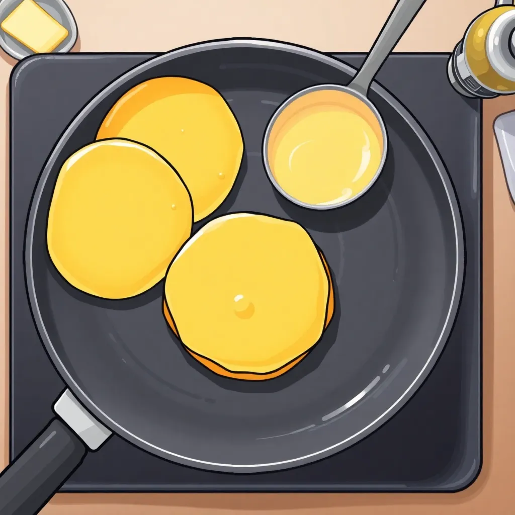 luke's pancakes recipe - Pancake Recipe Step Image