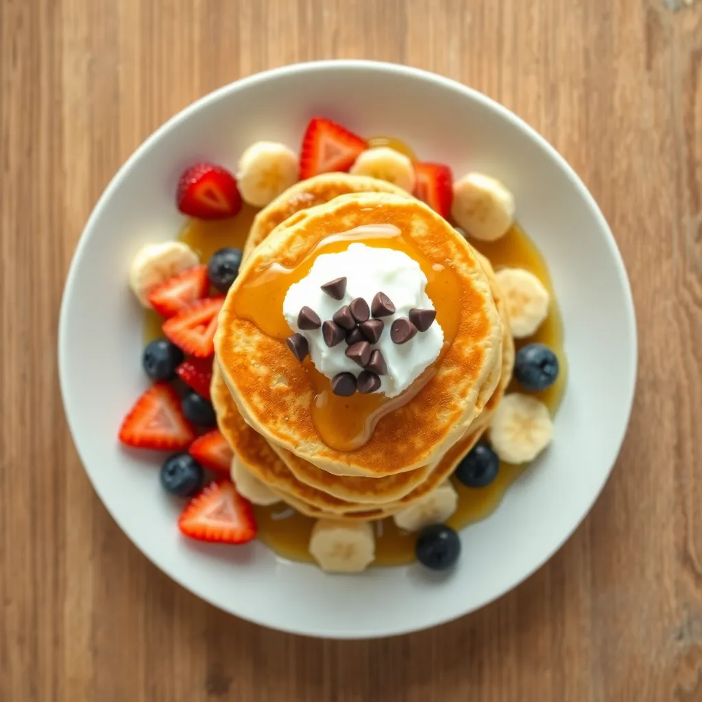 pancake bowl recipe - Pancake Recipe Step Image