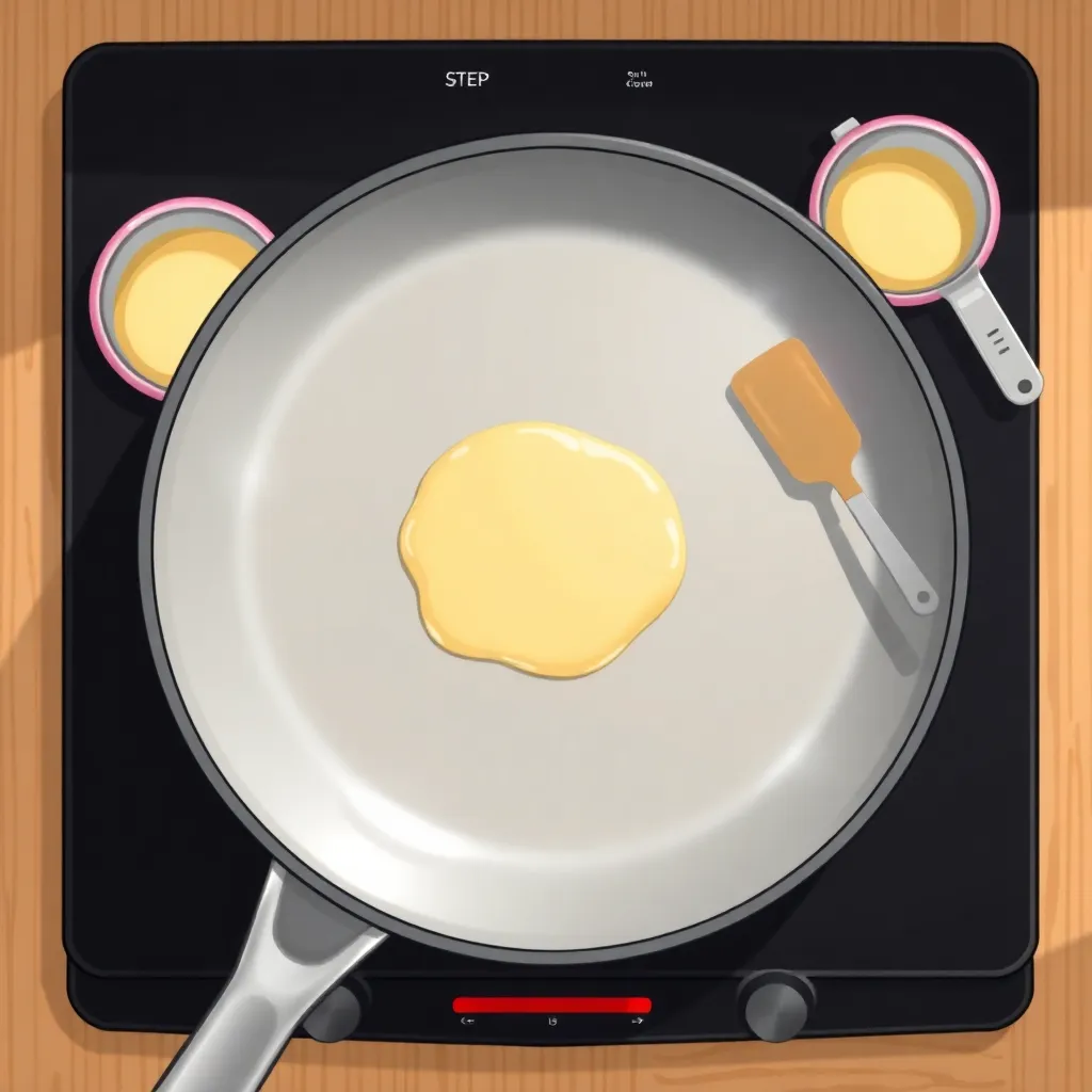 single pancake recipe - Pancake Recipe Step Image