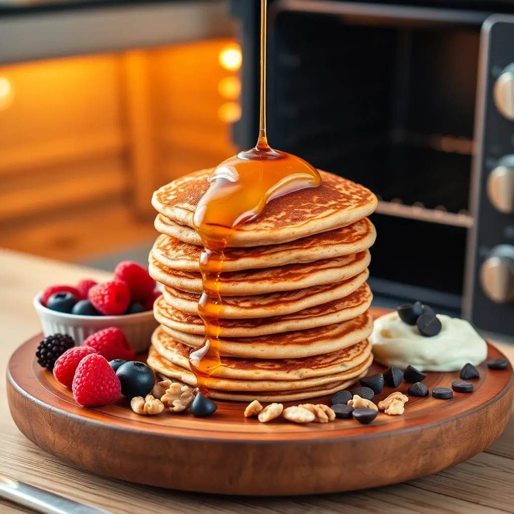 whole wheat pancakes recipe - Pancake Recipe Step Image