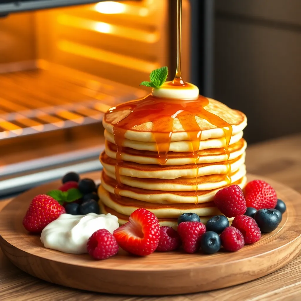 pancake recipe no butter - Pancake Recipe Step Image