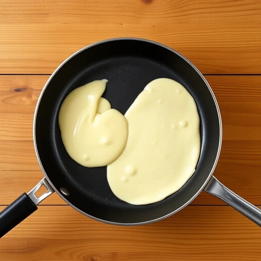 pancake recipe no baking powder - Pancake Recipe Step Image