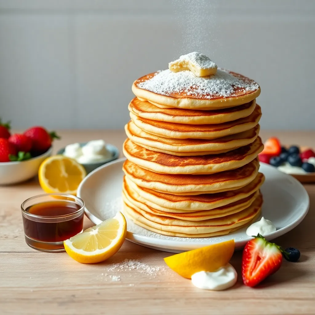 english pancake recipe - Pancake Recipe Step Image