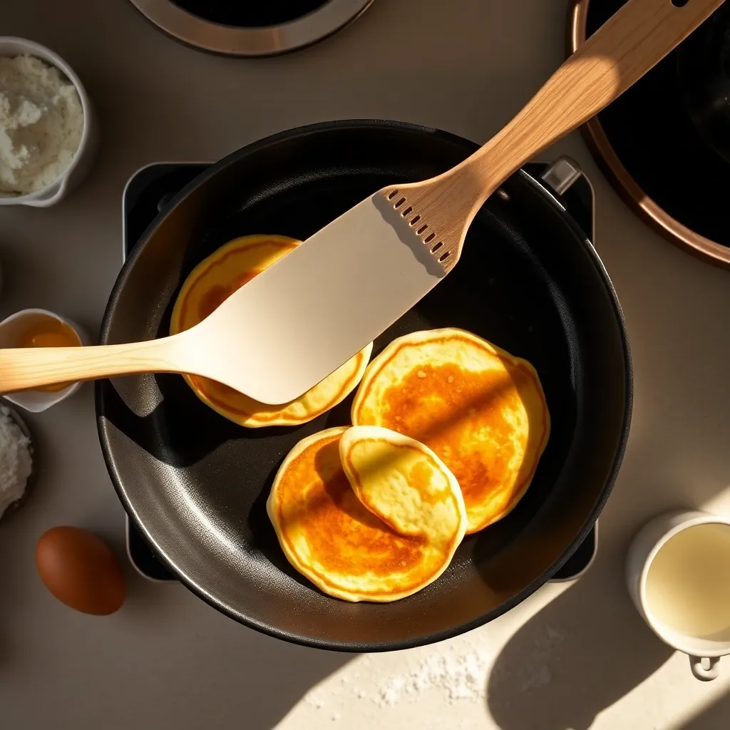 elastic pancakes recipe - Pancake Recipe Step Image