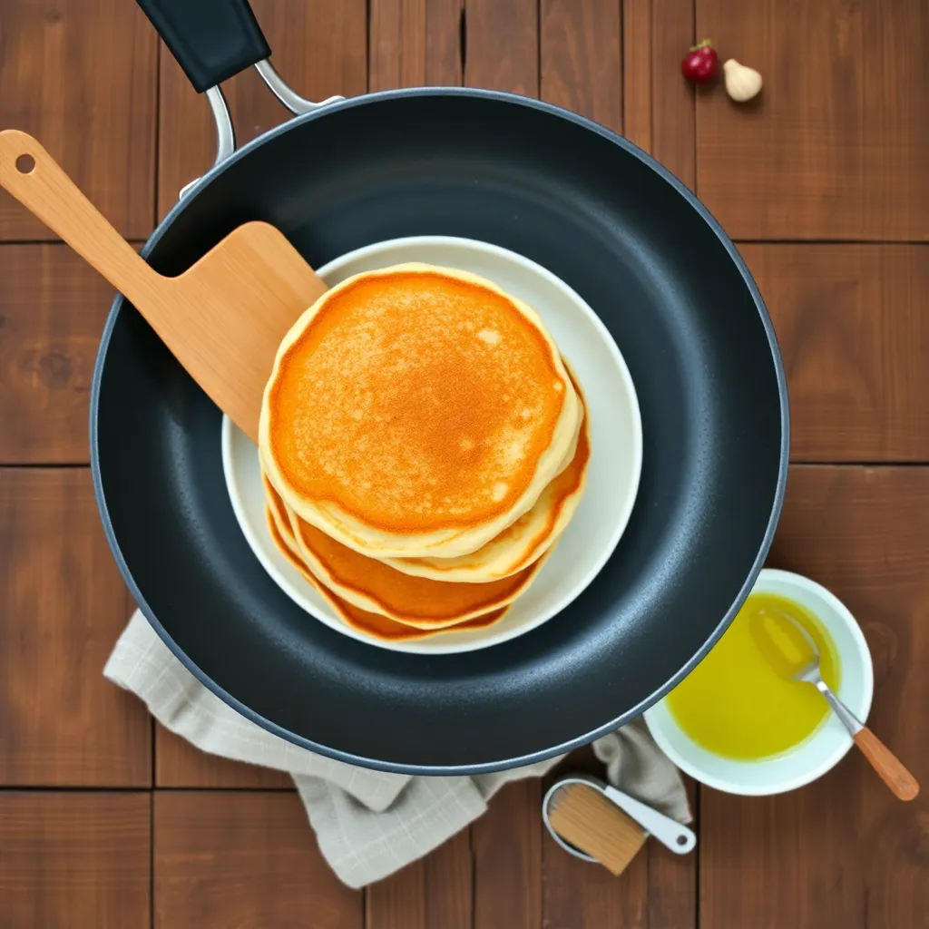 pancake recipe no milk or baking powder - Pancake Recipe Step Image