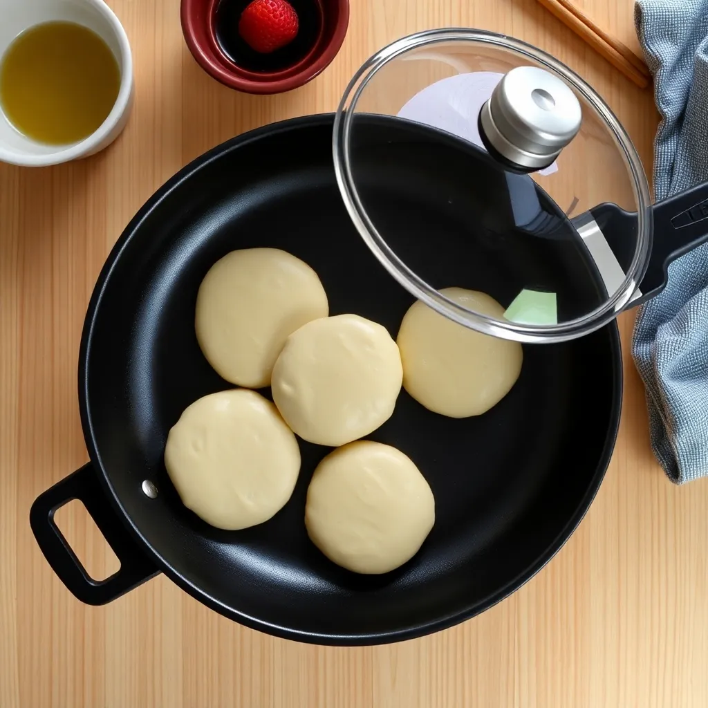 japanese pancake recipe fluffy - Pancake Recipe Step Image