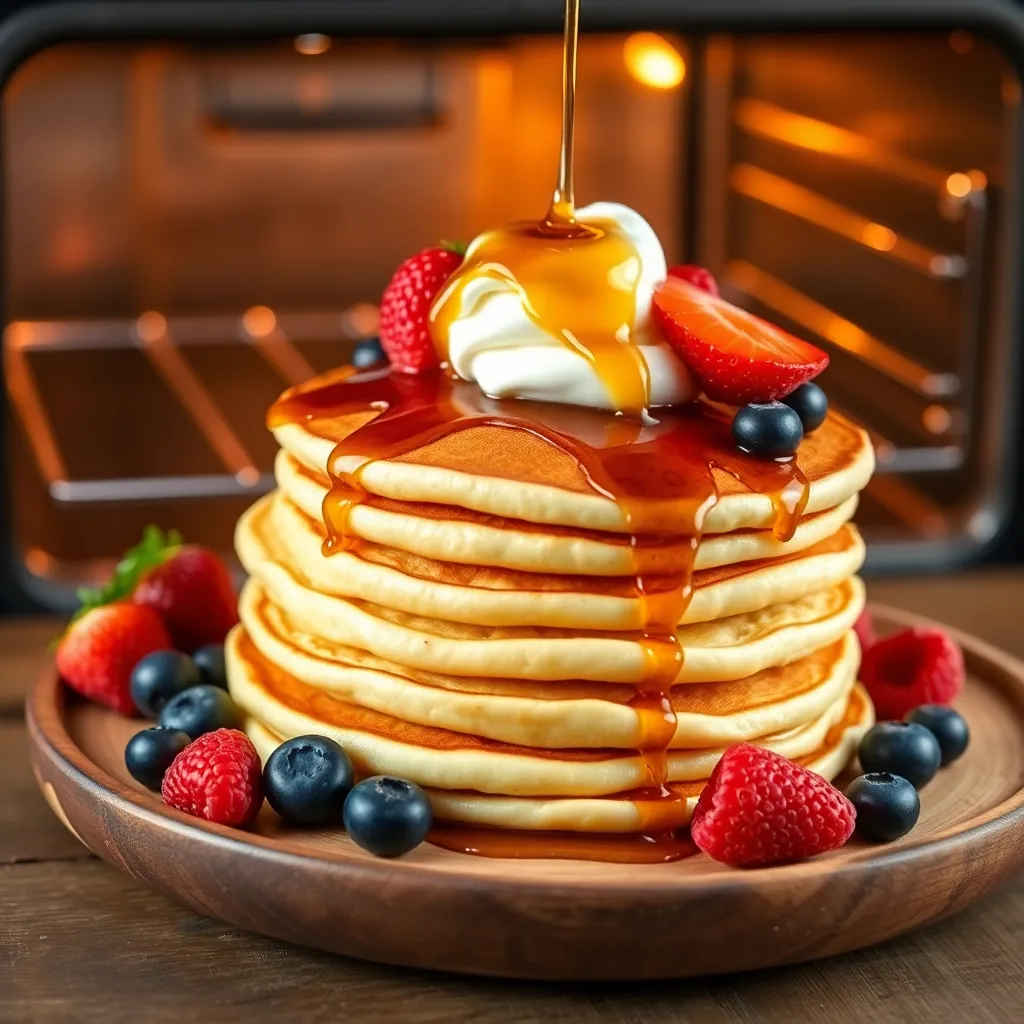 pancake recipe for 2 without baking powder - Pancake Recipe Step Image