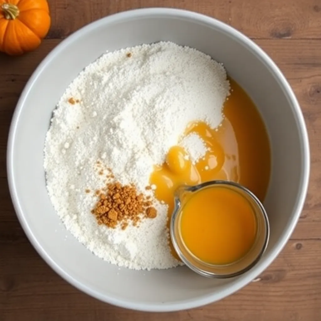 pancake pumpkin recipe - Pancake Recipe Step Image