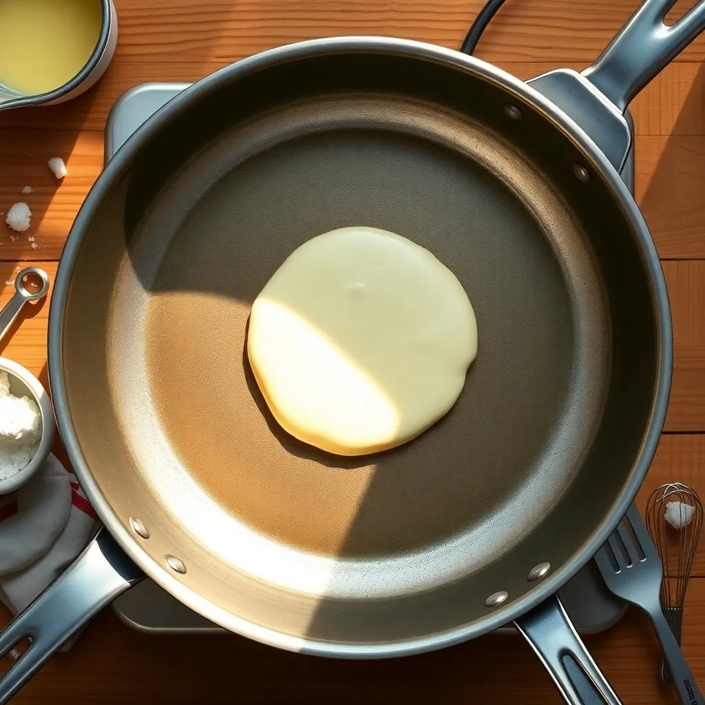 pancake recipe for 1 no egg - Pancake Recipe Step Image