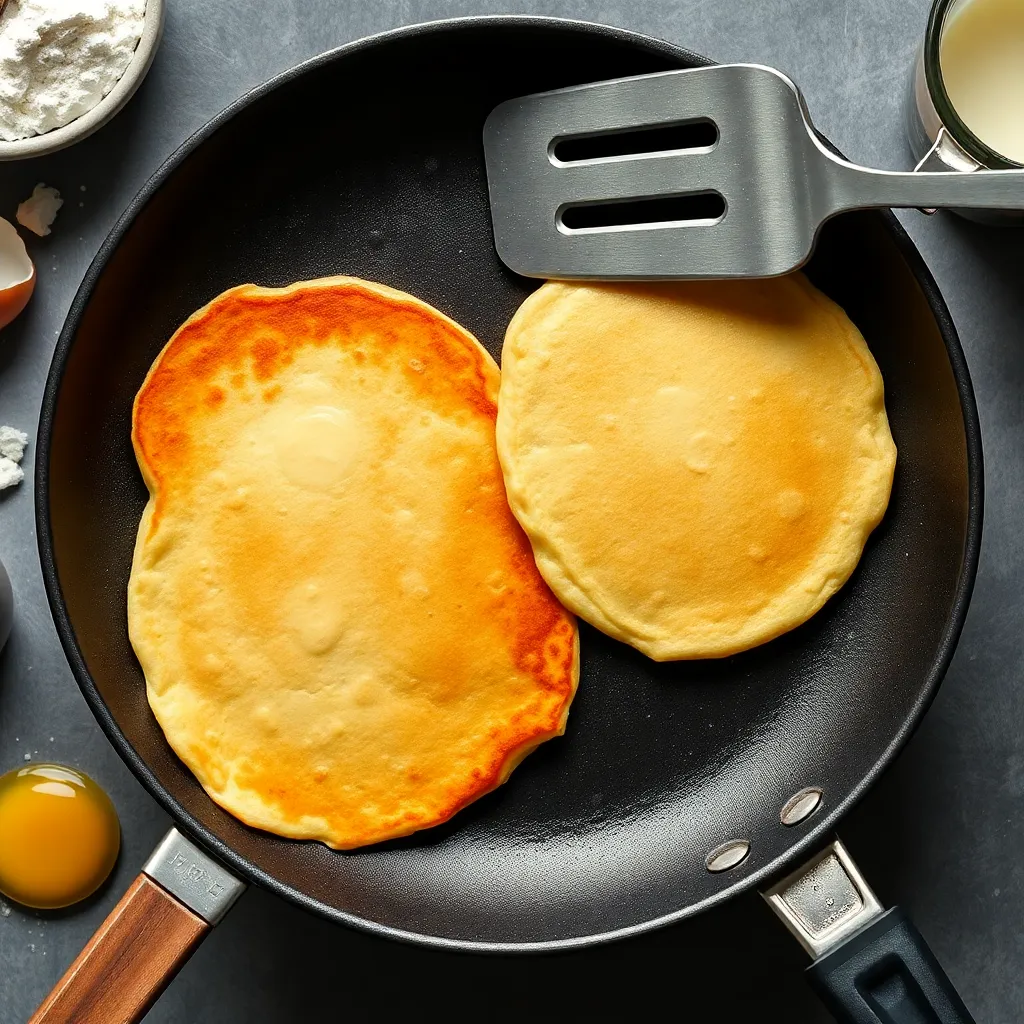 2 pancake recipe - Pancake Recipe Step Image