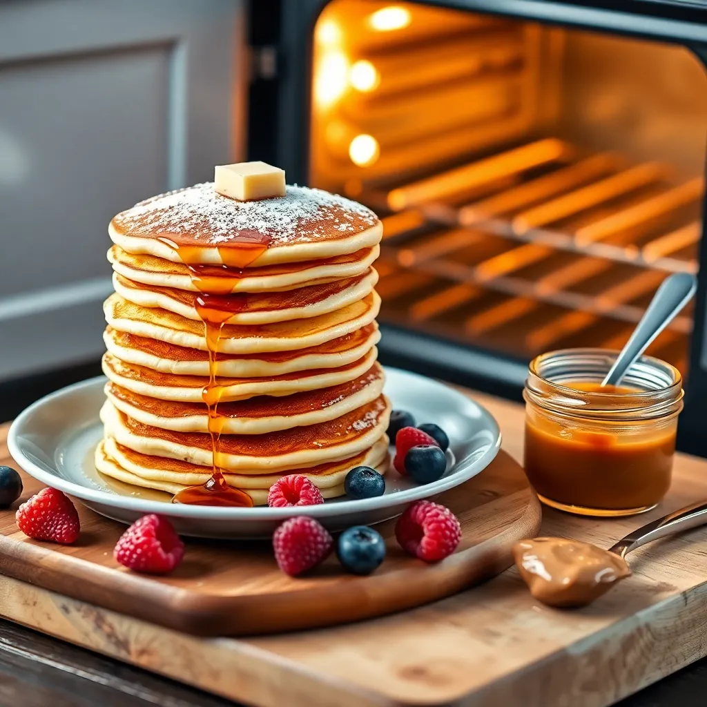 pancake recipe no milk or eggs - Pancake Recipe Step Image