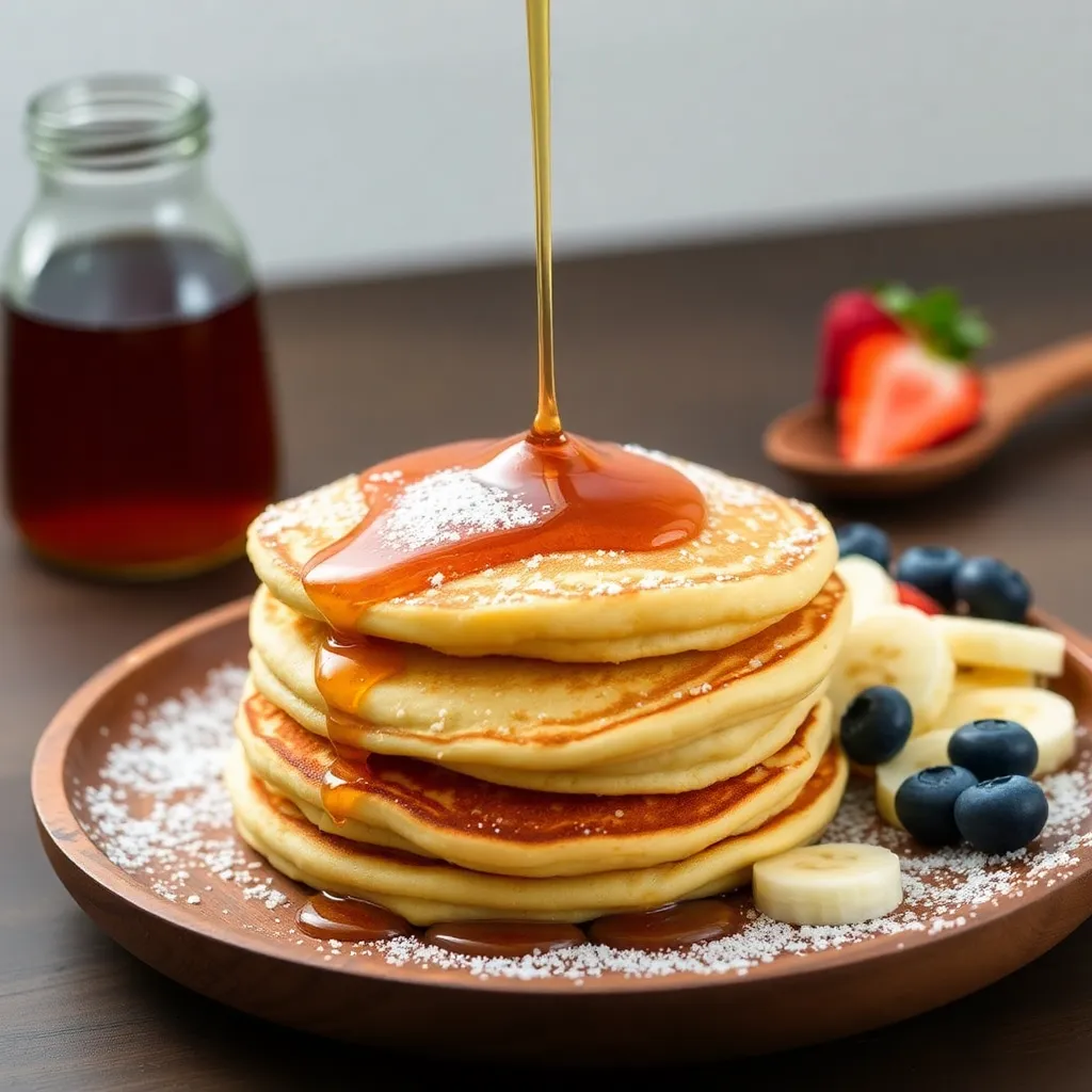 pancake recipe no butter no milk - Pancake Recipe Step Image