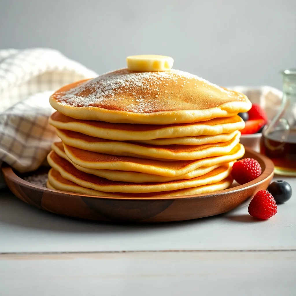 how to make pancakes from scratch recipe - Pancake Recipe Step Image