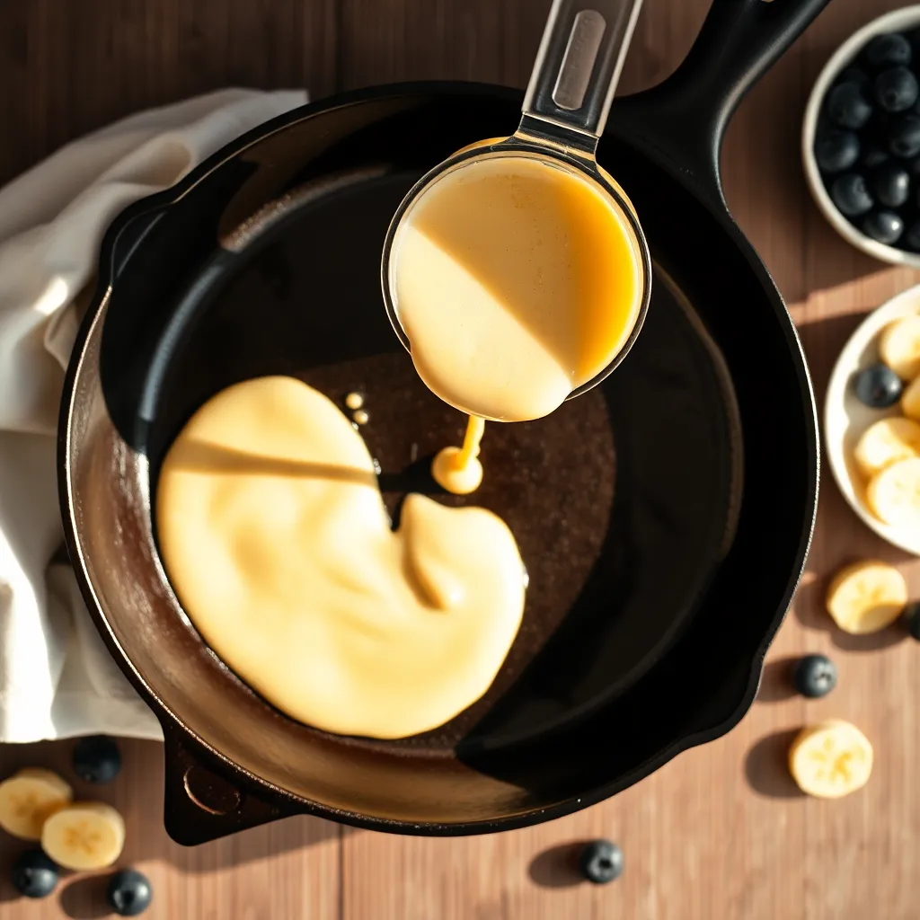 pancake recipe for 1 person - Pancake Recipe Step Image