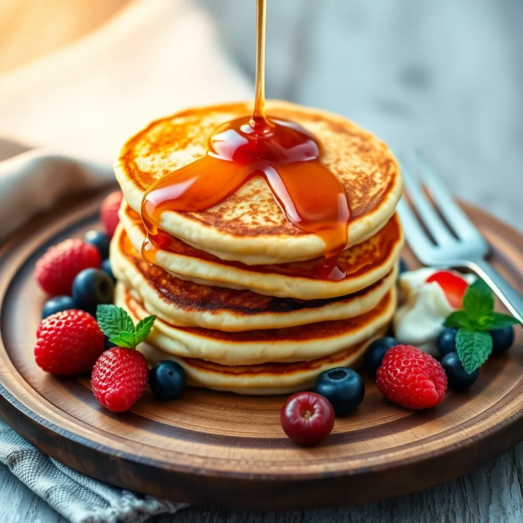 pancake recipe no butter no baking powder - Pancake Recipe Step Image