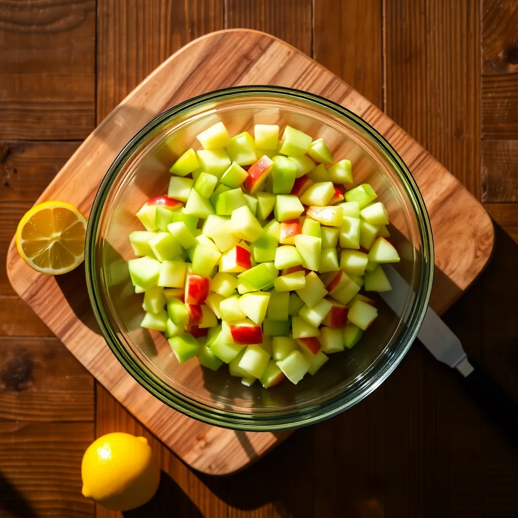 apple pancake recipe - Step 1