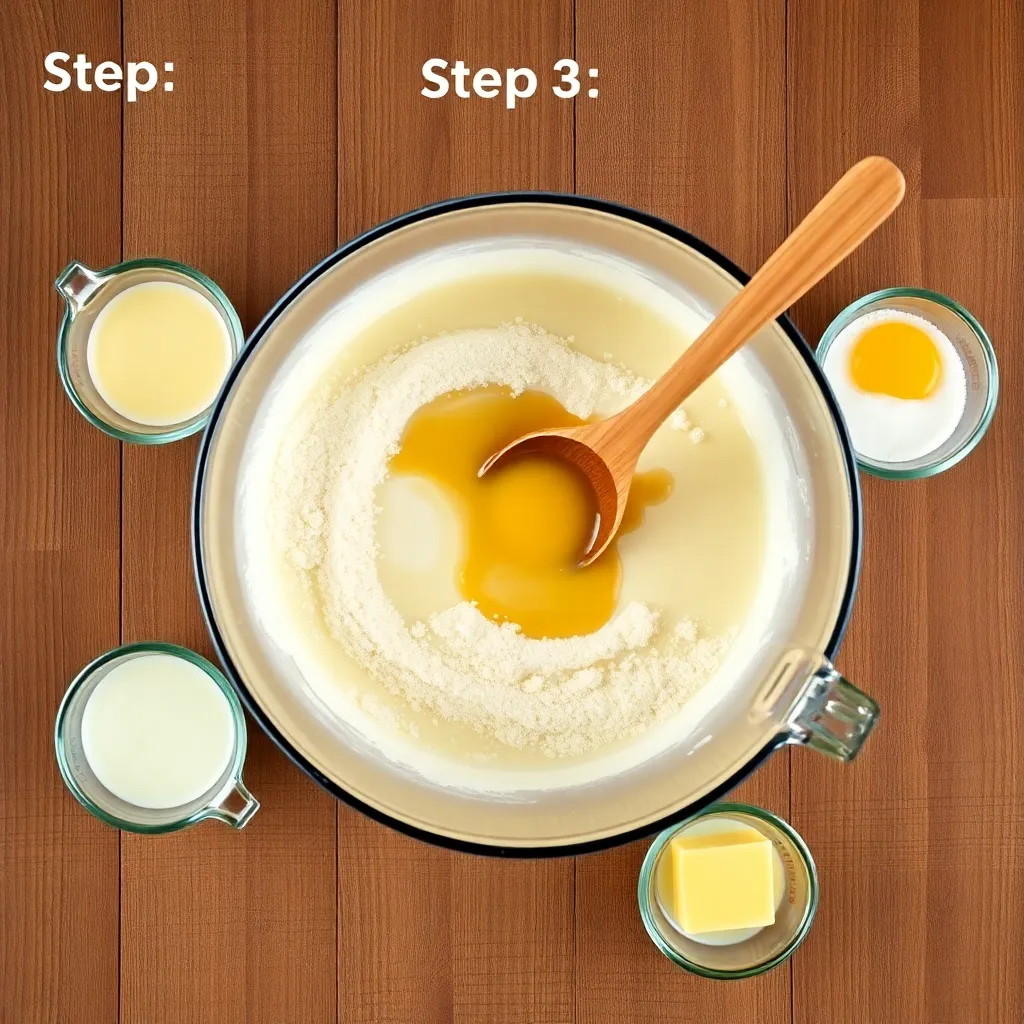 pancake recipe for 2 pancakes - Pancake Recipe Step Image