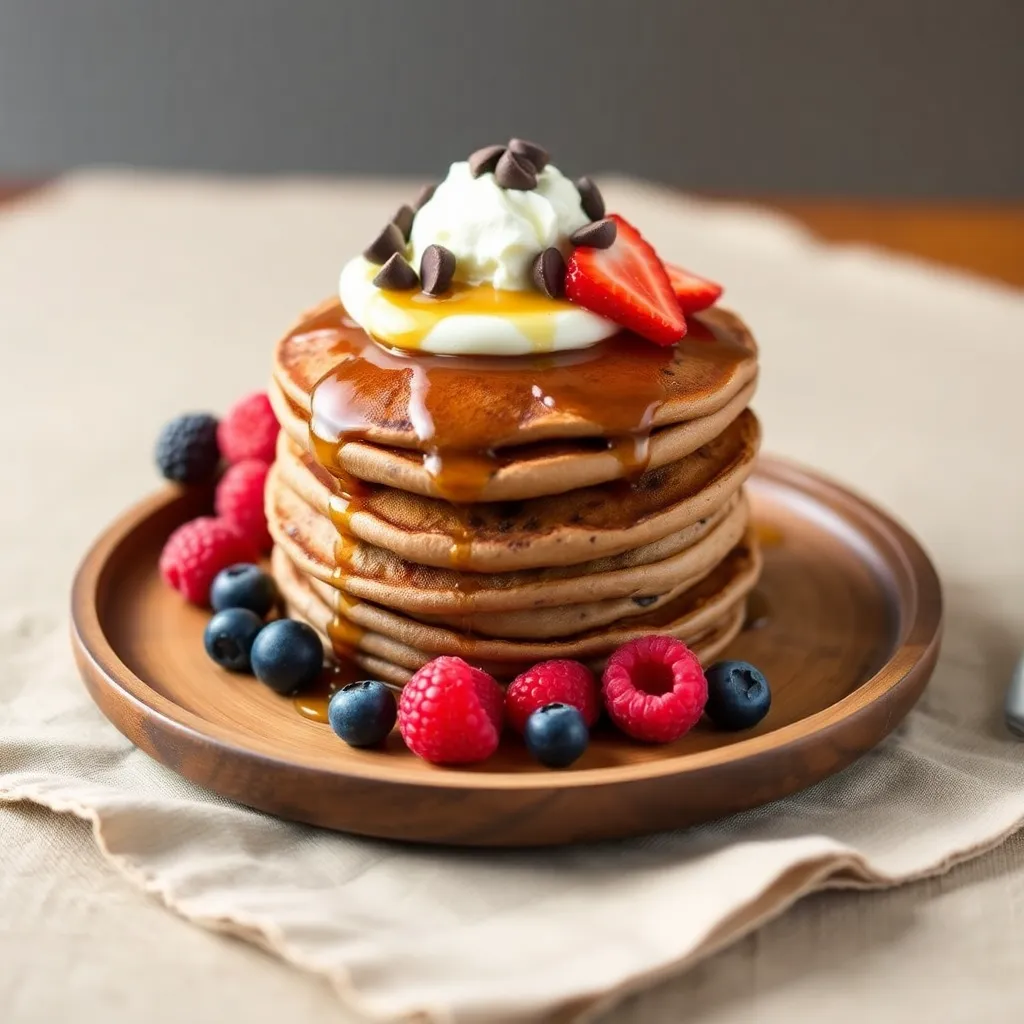 chocolate pancake recipe - Pancake Recipe Step Image