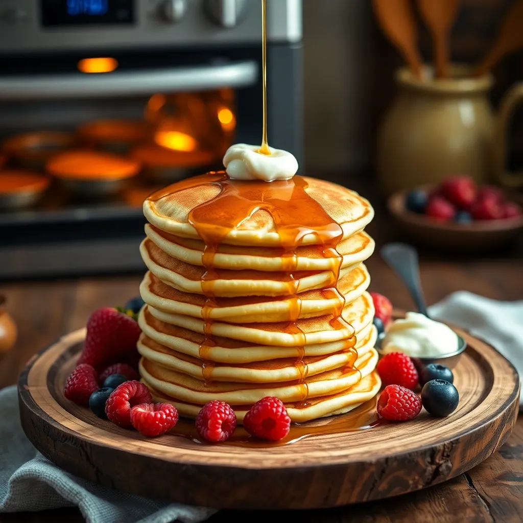 pancake recipe without eggs or sugar - Pancake Recipe Step Image