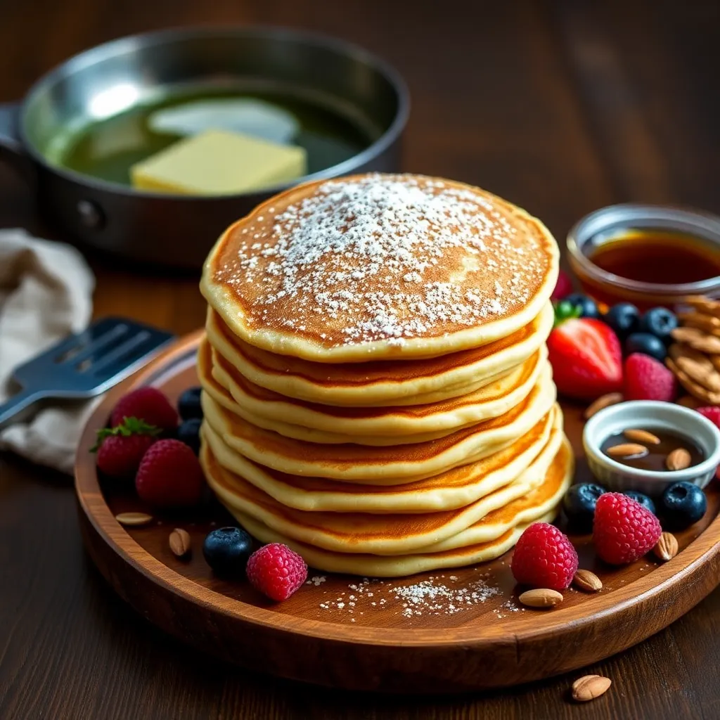 almond flour pancake recipe - Pancake Recipe Step Image