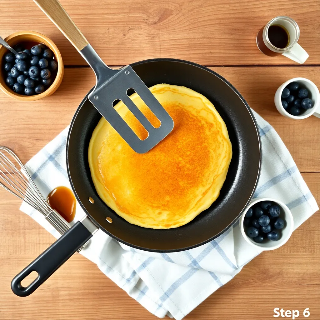 classic pancake recipe martha stewart - Pancake Recipe Step Image