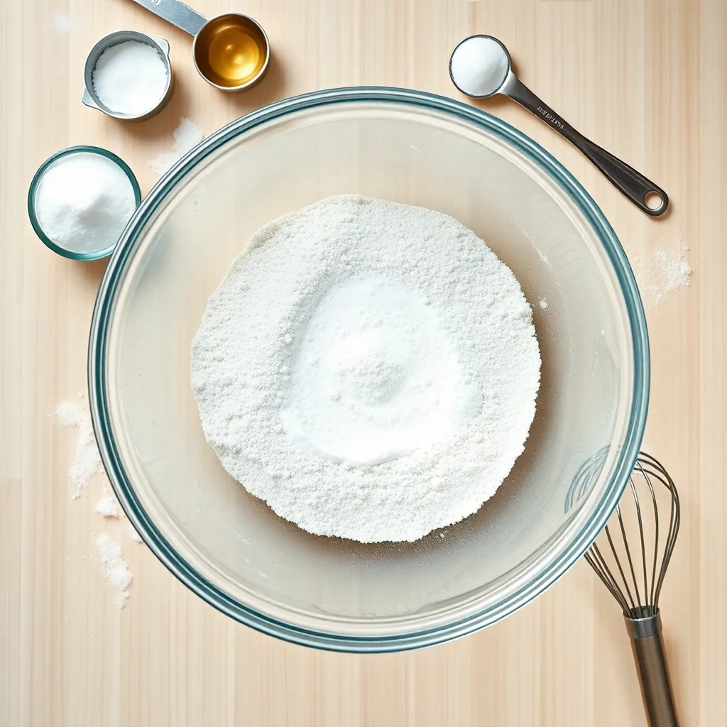 pancake recipe for 2 people - Step 1: Whisk Dry Ingredients