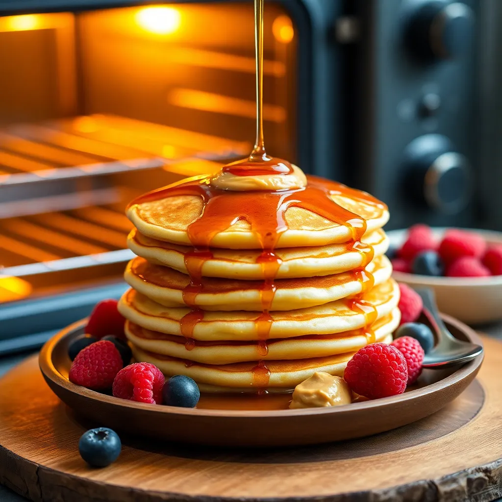 pancake recipe no butter or egg - Pancake Recipe Step Image