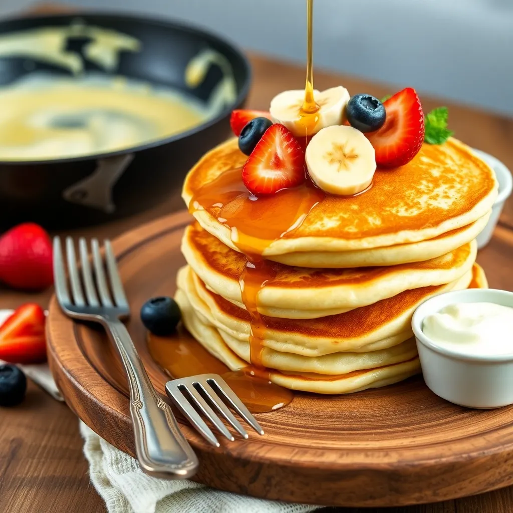 pancake recipe for 2 uk - Pancake Recipe Step Image