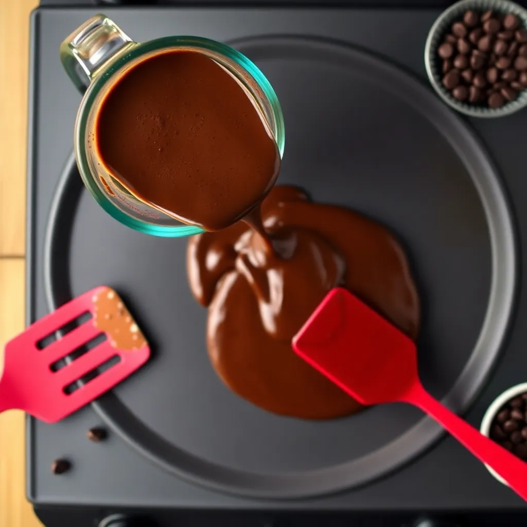 chocolate pancake recipe - Pancake Recipe Step Image