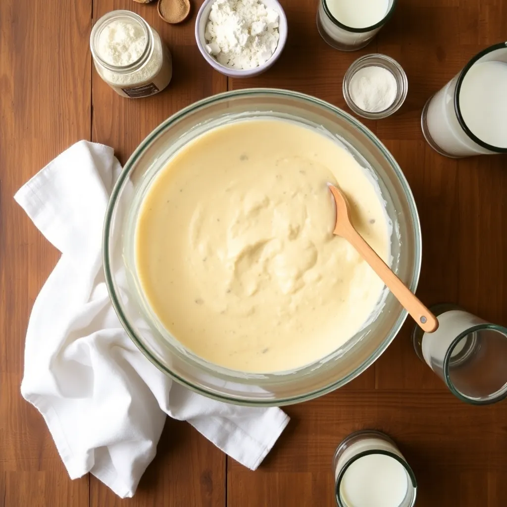 sourdough pancake recipe - Step 1