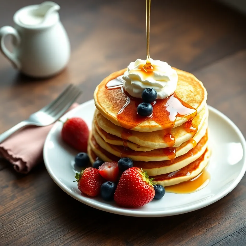 pancake recipe for 1 person - Pancake Recipe Step Image