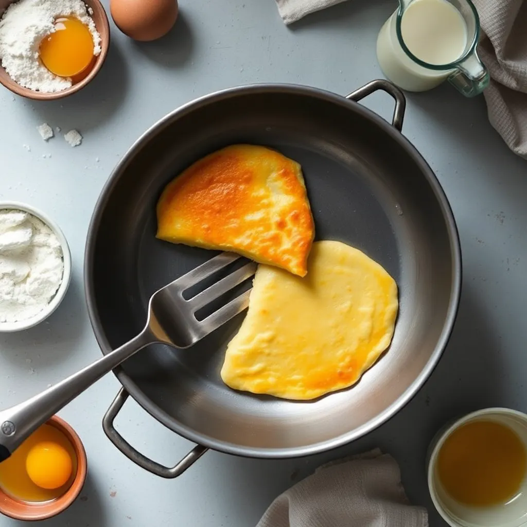 swedish pancake recipe - Flipping Pancake