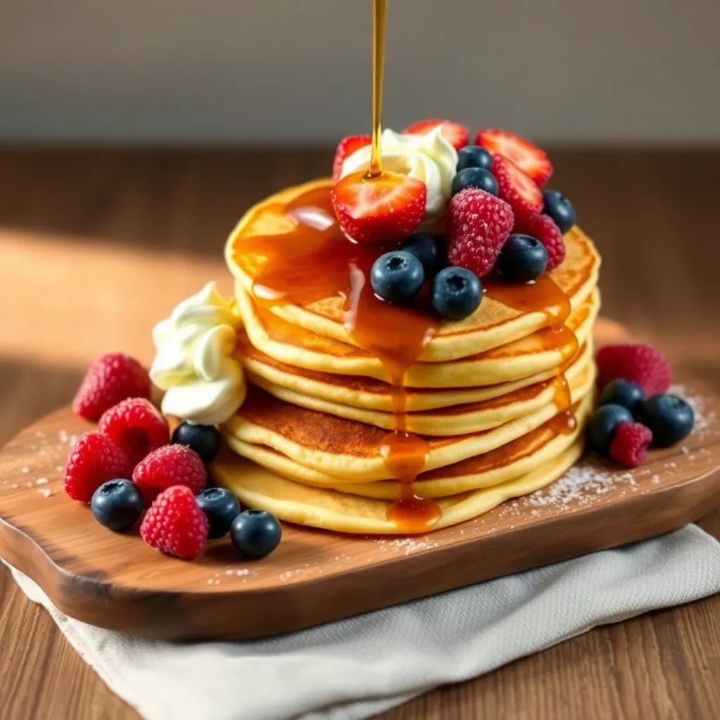 swedish pancake recipe - Serving Pancakes