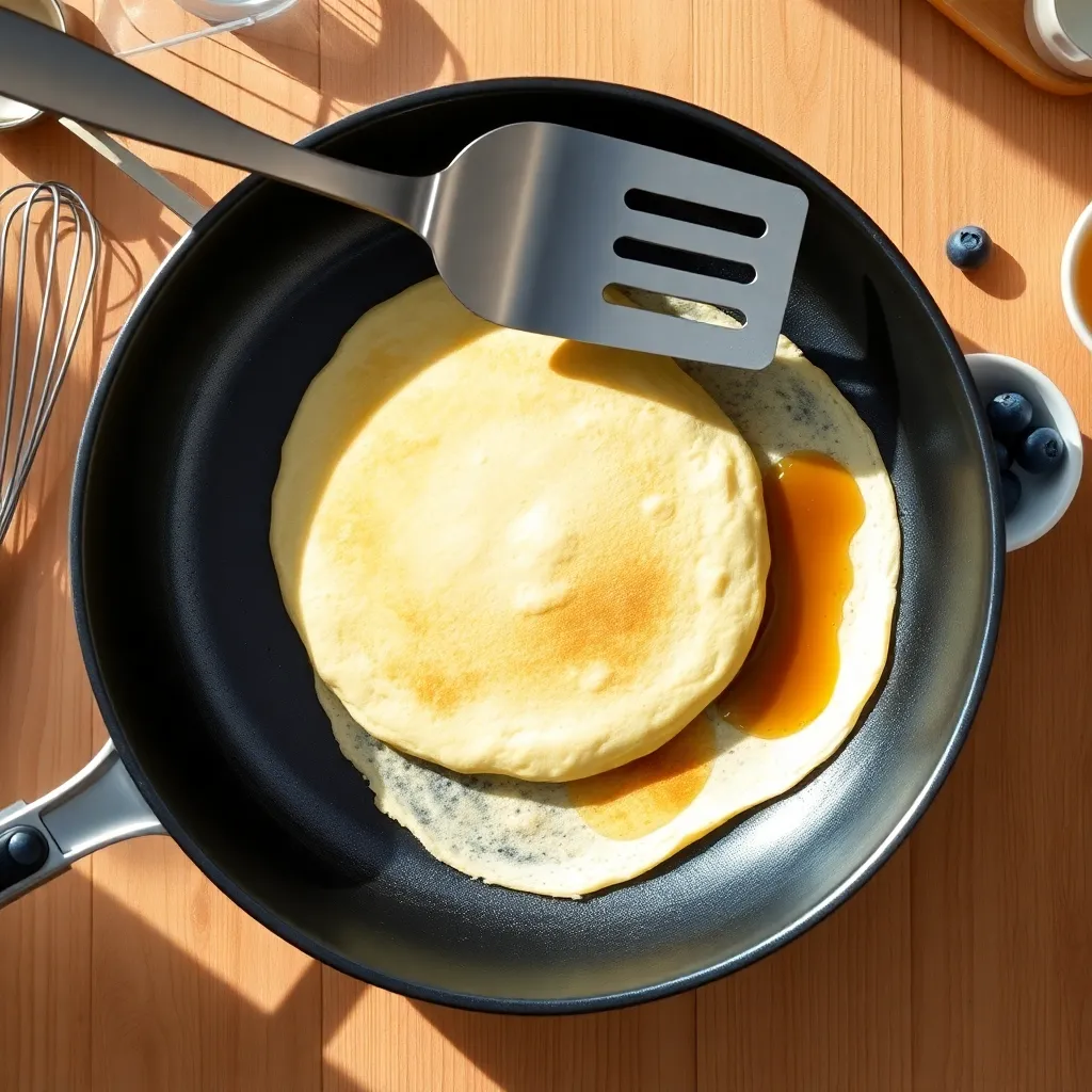 best fluffy pancake recipe - Pancake Recipe Step Image