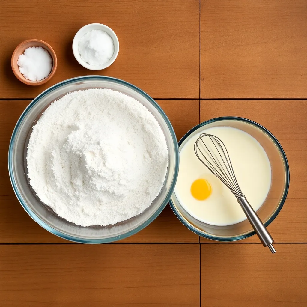 pancake recipe for 2 self rising flour - Pancake Recipe Step Image