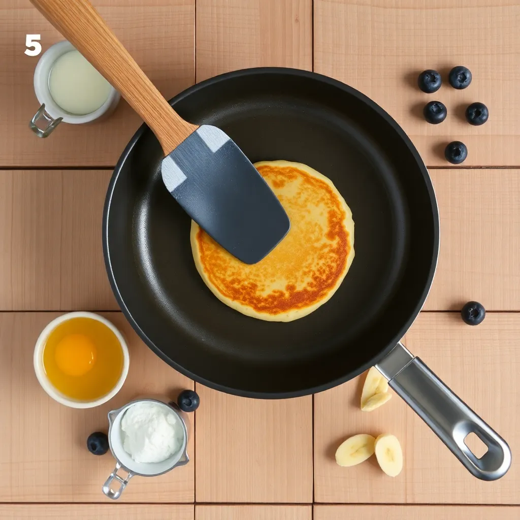 all recipe pancakes - Pancake Recipe Step Image