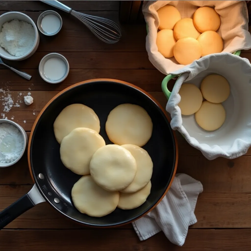 mochi pancakes recipe - Step 7