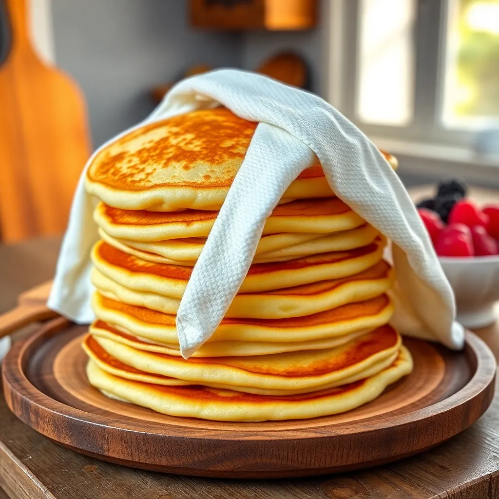 elastic pancakes recipe - Pancake Recipe Step Image