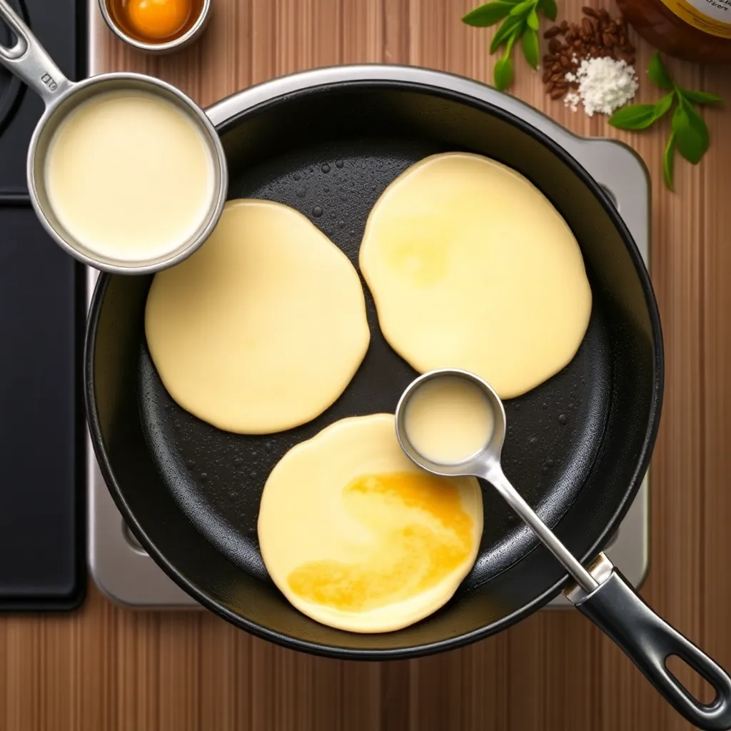 eggless pancake recipe - Pancake Recipe Step Image