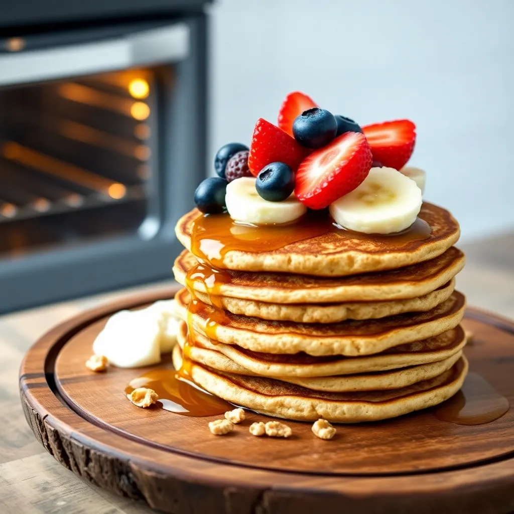 whole wheat pancake recipes - Pancake Recipe Step Image