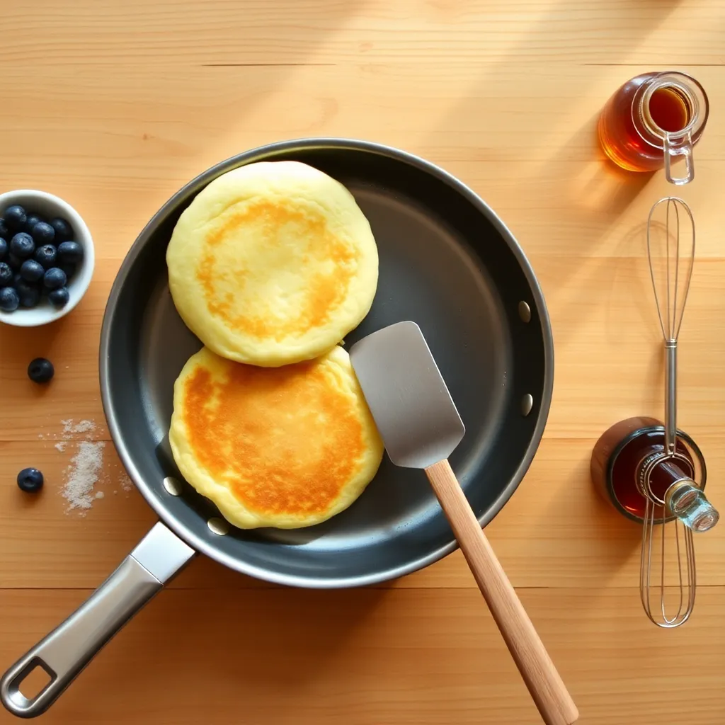 pancake recipe fluffy - Pancake Recipe Step Image