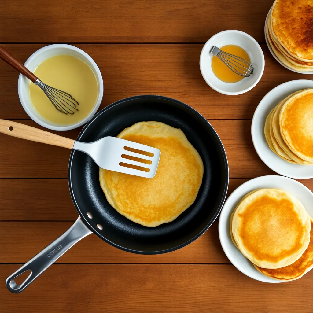 good fluffy pancake recipe - Pancake Recipe Step Image