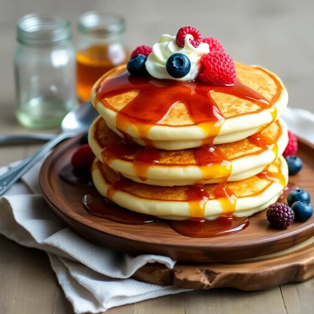 pancake recipe using buttermilk - Pancake Recipe Step Image