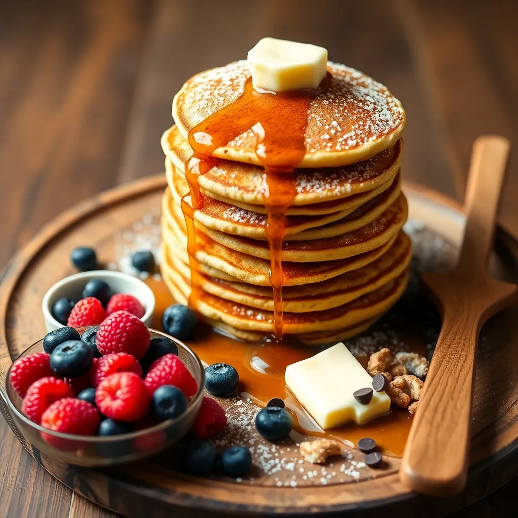 vegan pancakes recipe - Pancake Recipe Step Image