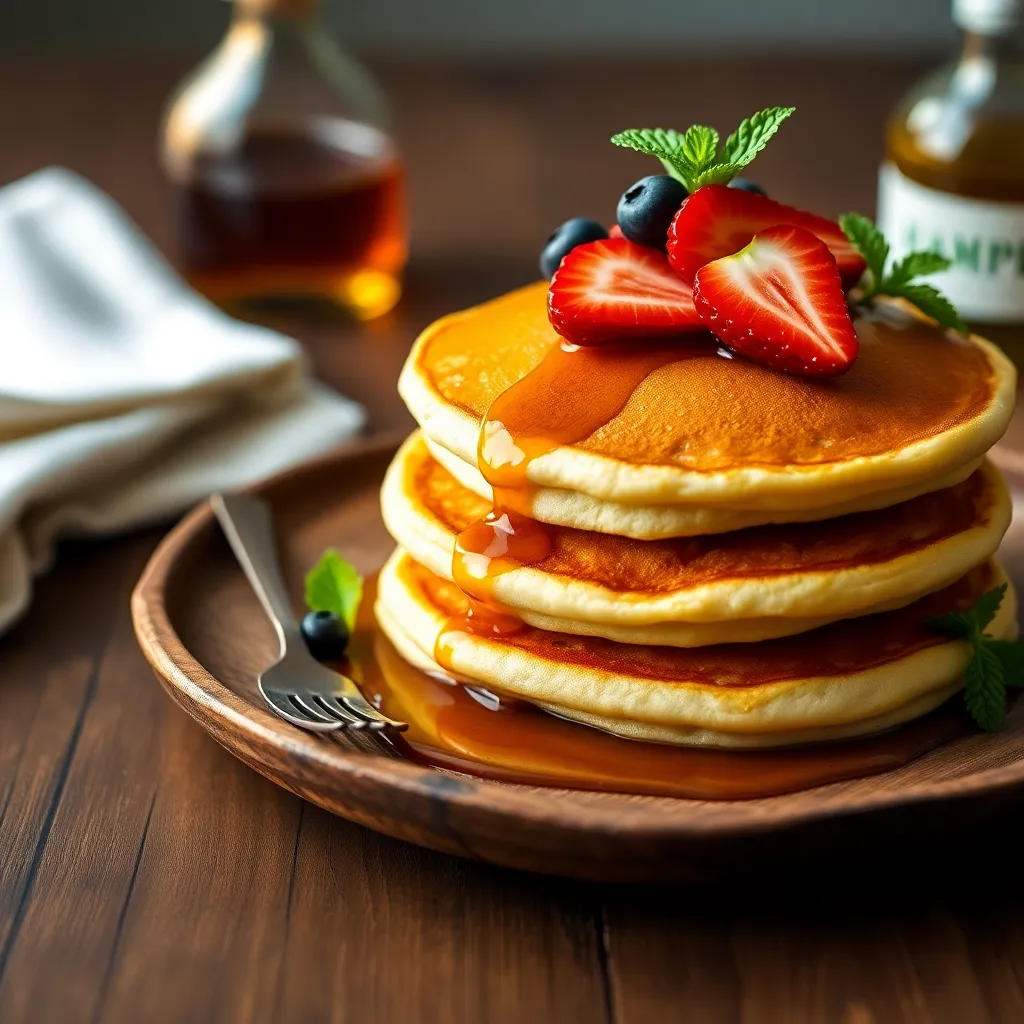 martha stewart pancake recipe - Pancake Recipe Step Image