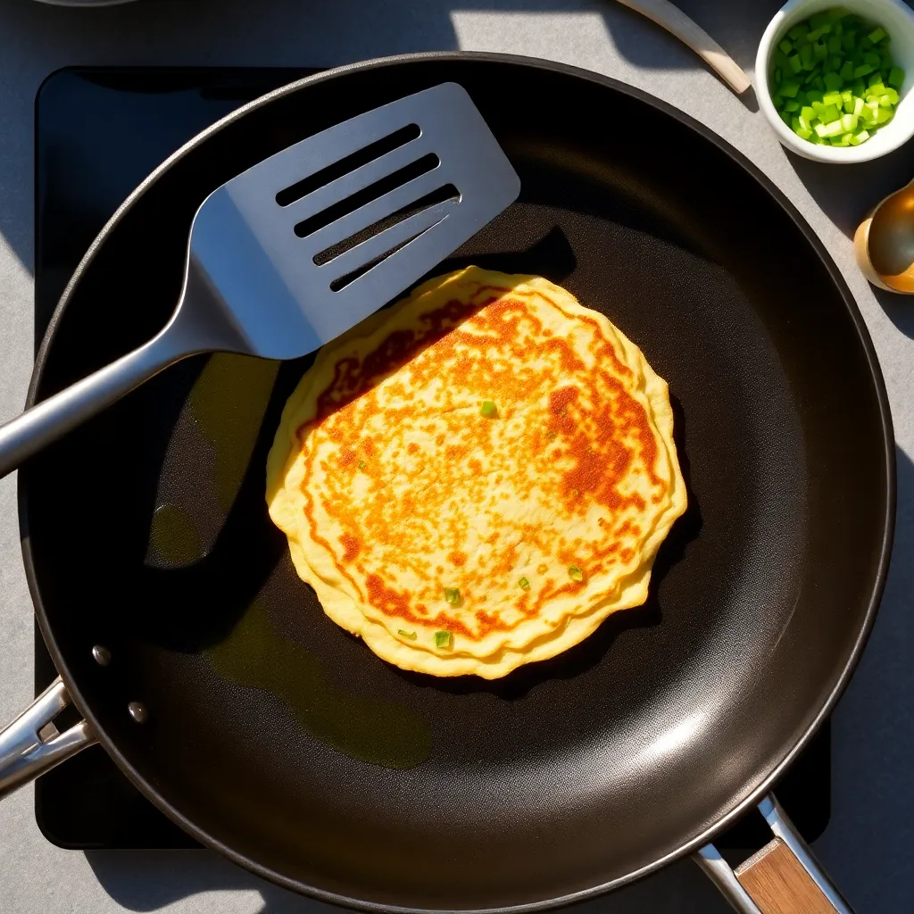 korean scallion pancake recipe - Pancake Recipe Step Image