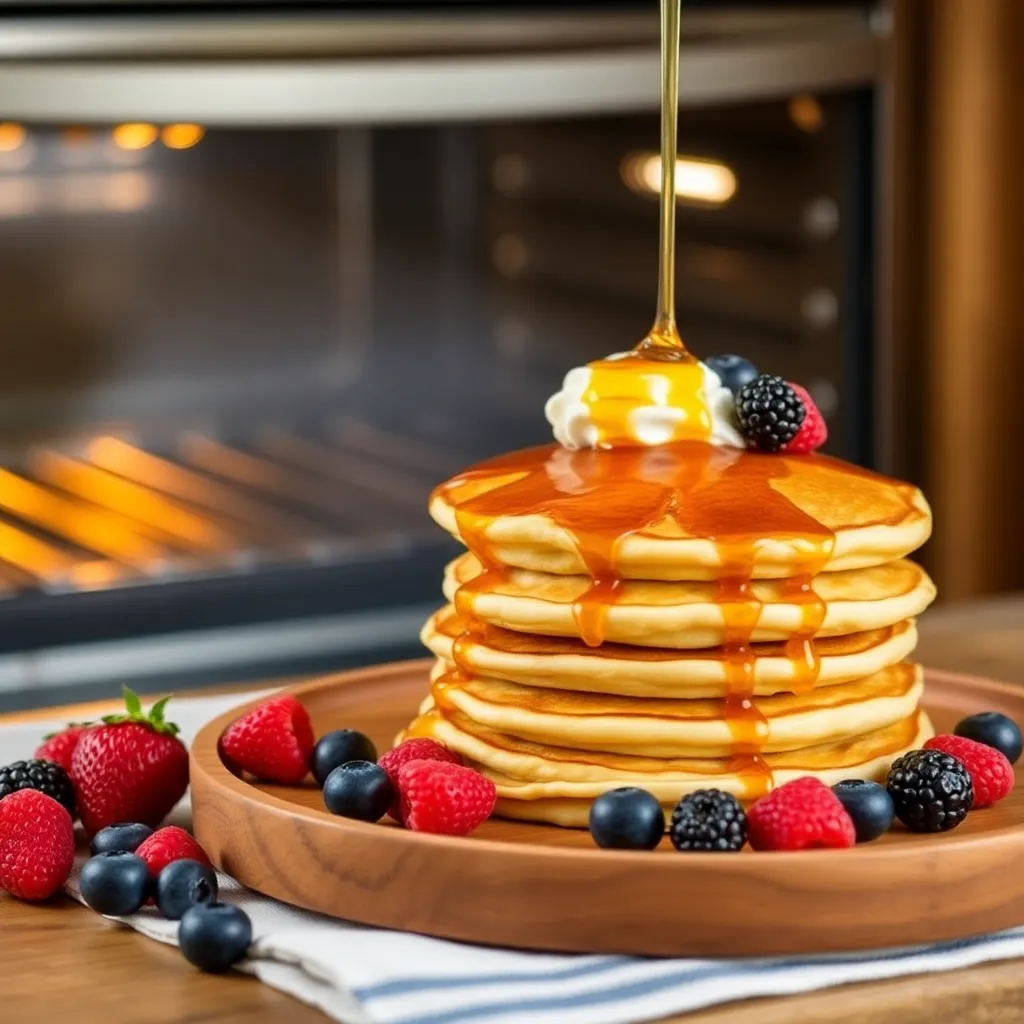 egg free pancake recipe - Pancake Recipe Step Image